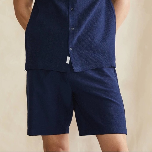 0276 NEW ONIA Men’s Calder Seersucker Swim Trunks - Picture 3 of 13